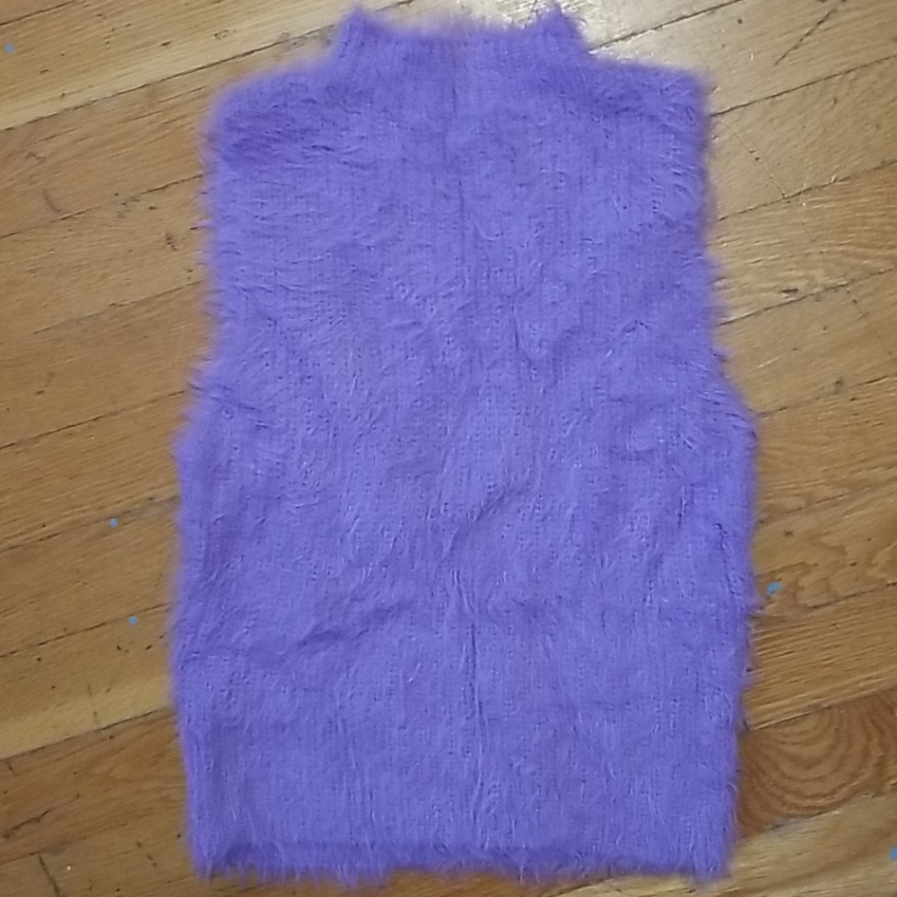 Fuzz purple top